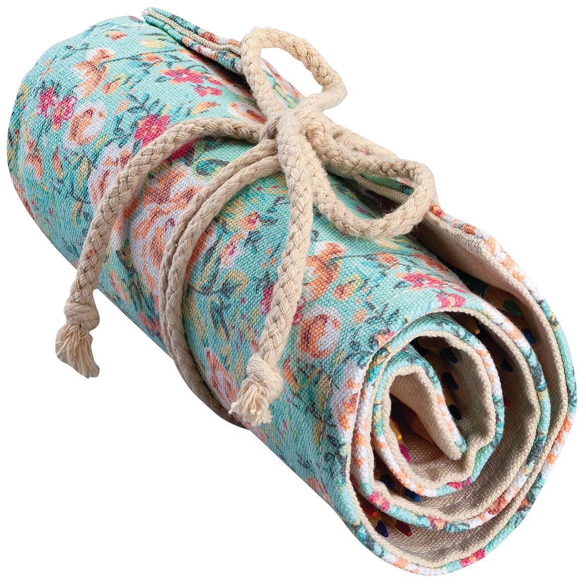 Colored Pencil Roses Roll 48-Pc. Set-372769