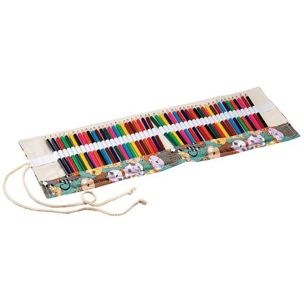 Colored Pencil Cats Roll 48-Pc. Set-372770