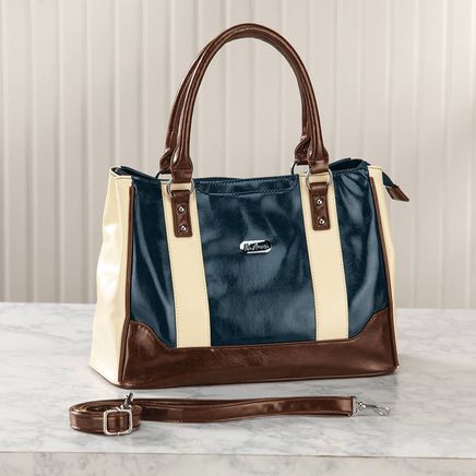 B.Amici™ RFID Sydney Tricolor Satchel Bag-372946