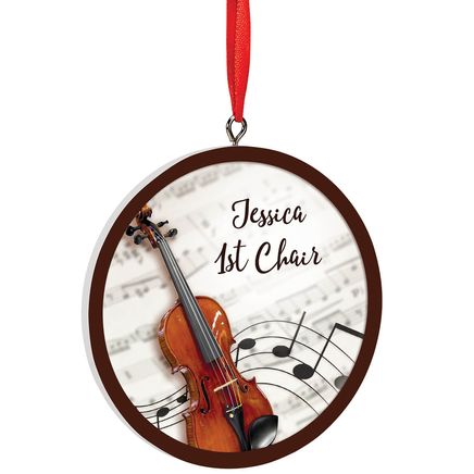 Personalized Violin Ornament-372974