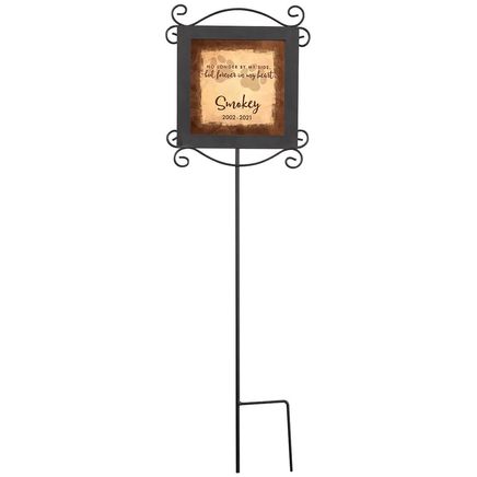 Personalized Pet Memorial Tile Garden Stake-373007