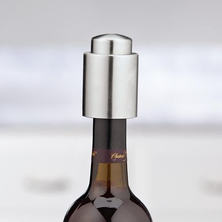 Stainless Steel Vacuum Seal Wine Stopper-373211