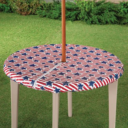 Oh My Stars Zippered Elasticized Table Cover by Chef's Pride-373257
