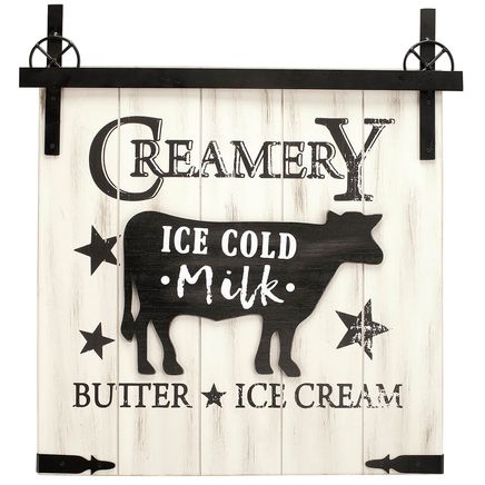 View product details for Creamery Farmhouse Wall Plaque
