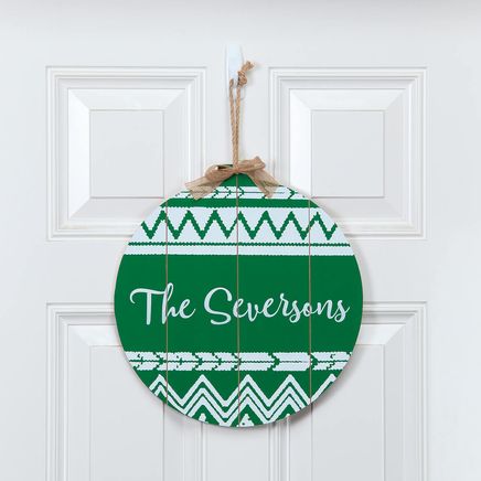 Personalized Ornament Wall Hanging by Holiday Peak™-373505