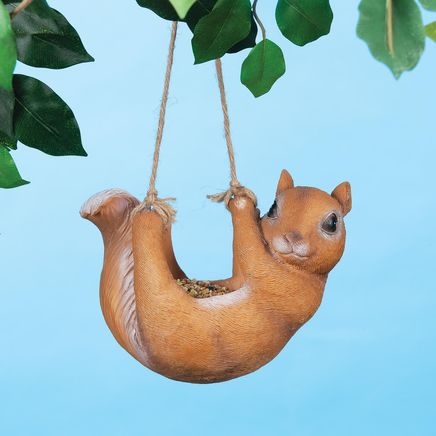 Resin Squirrel Bird Feeder by Fox River™ Creations-373520