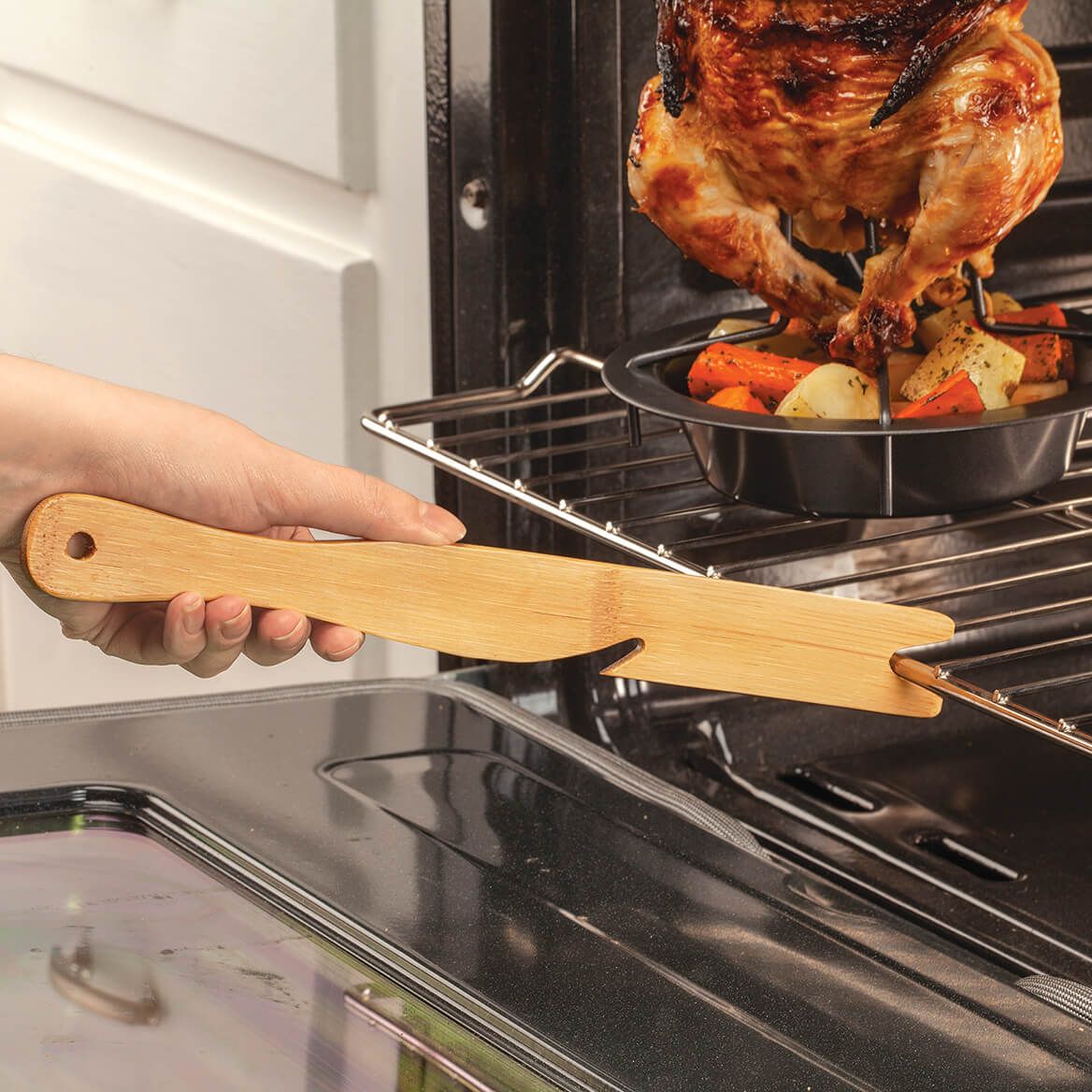 Bamboo Oven Pull by Chef's Pride-373554