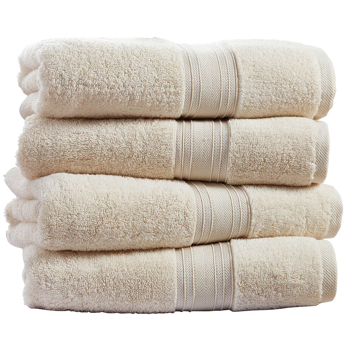 Cotton Spa Collection Oversized 4 Piece Bath Towel Set