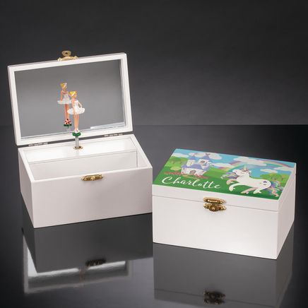 Personalized Princess Castle Musical Jewelry Box-373756