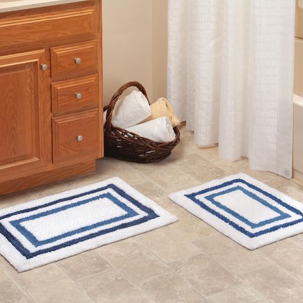 Nora Micro Polyester Bath Rugs, Set of 2-373770