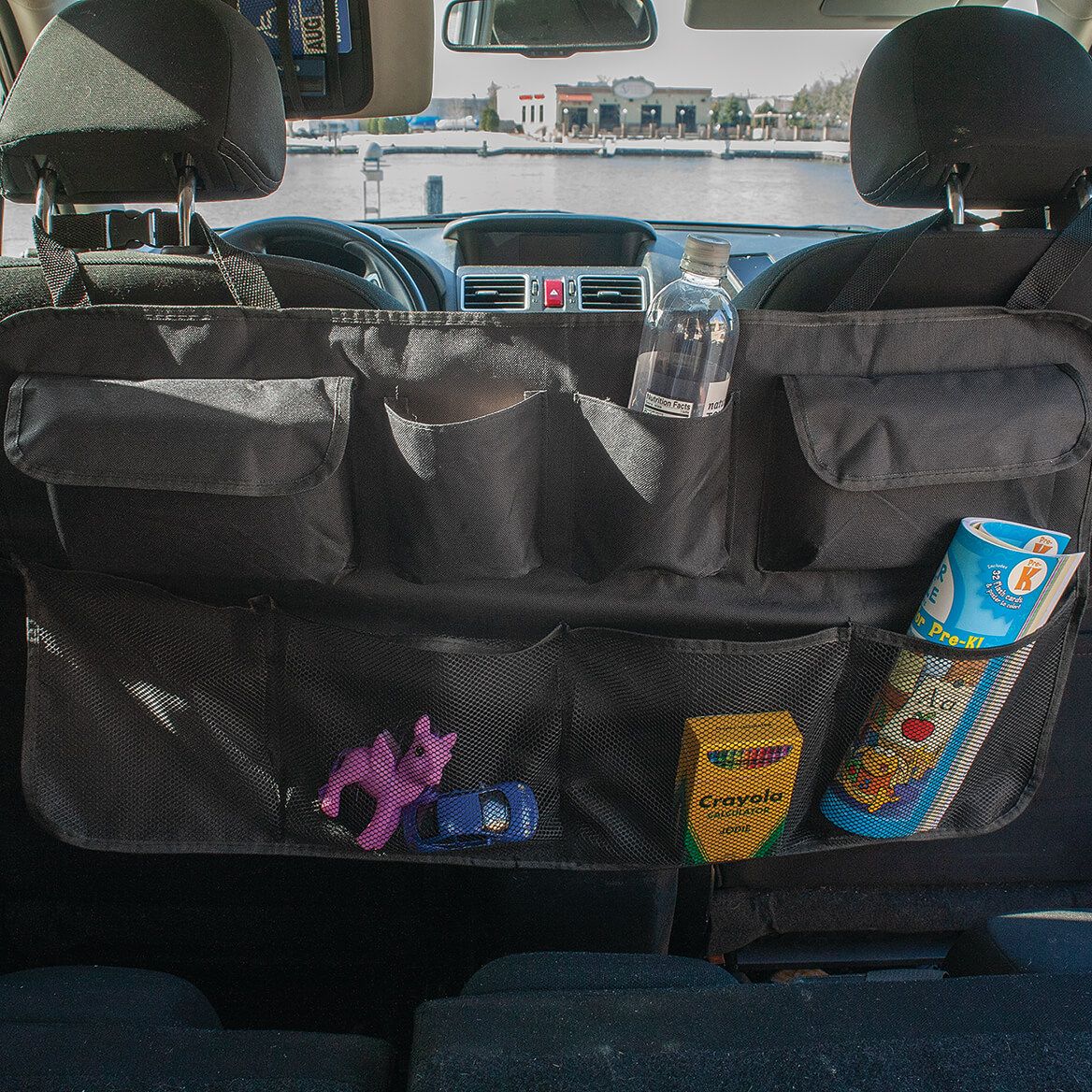 Multi-Pocket Back Seat Organizer-373926