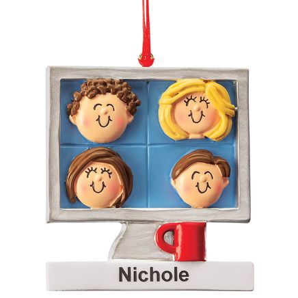 Personalized Work from Home Ornament-373983