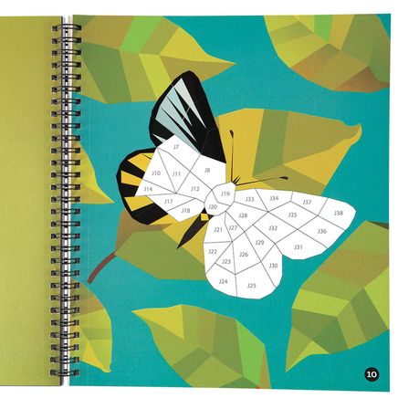 Brain Games® Sticker-By-Number Butterflies-374458