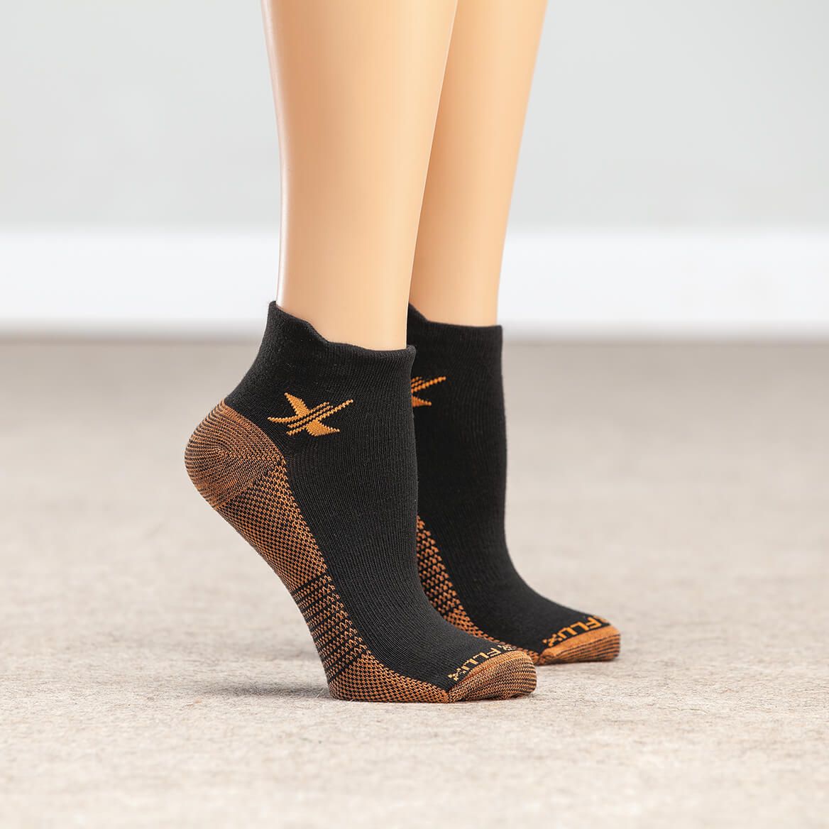 Copper Low-Cut Compression Socks 15-20mmHg, 3 pair-374555