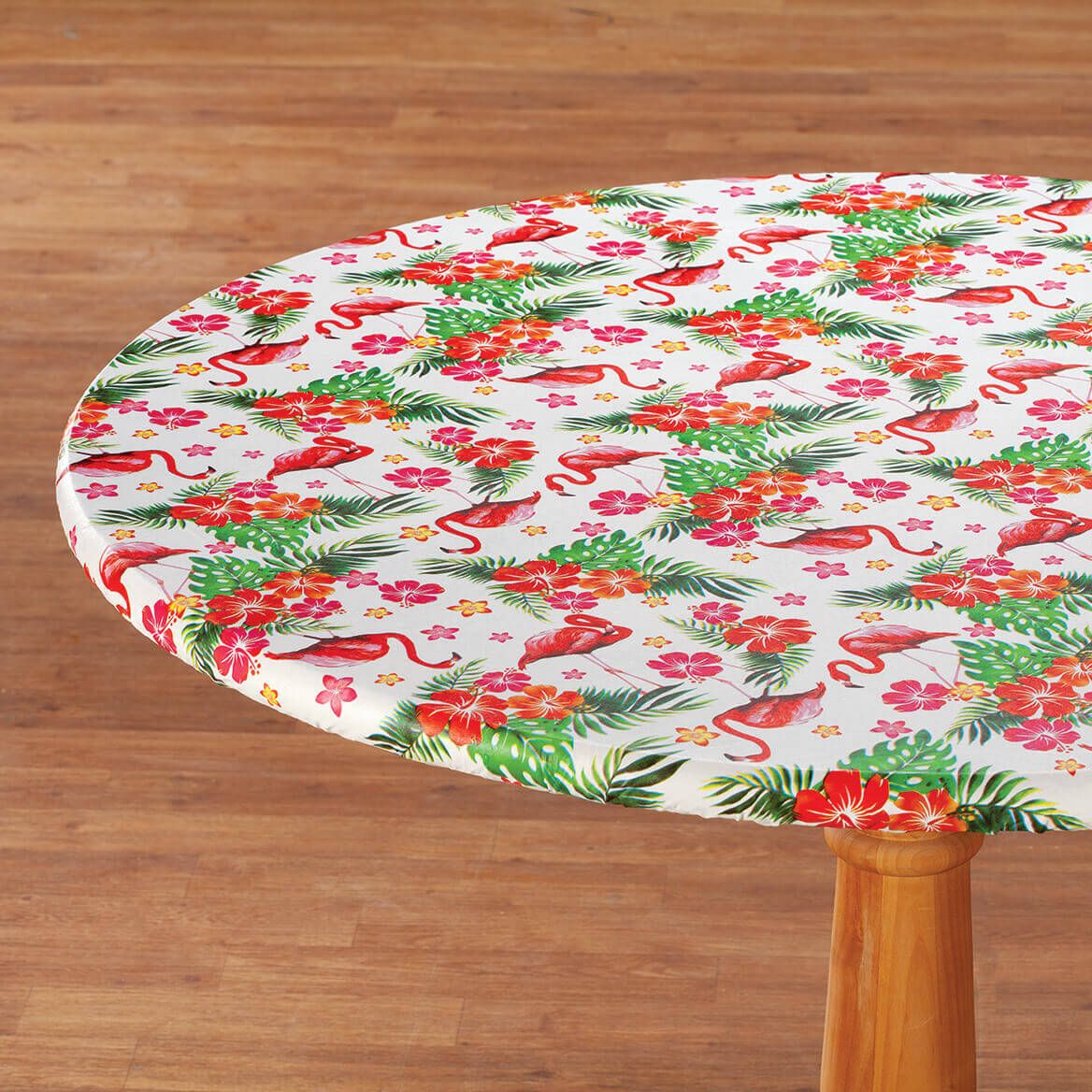 Flamingo Fun Elasticized Table Cover By Chef's Pride™-374596