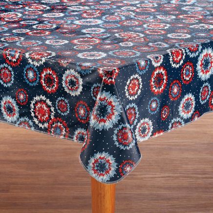Fireworks Vinyl Table Cover By Chef's Pride™-374604