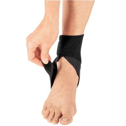 Adjustable Compression Ankle Brace, 1 Pair by LivingSURE™-374637