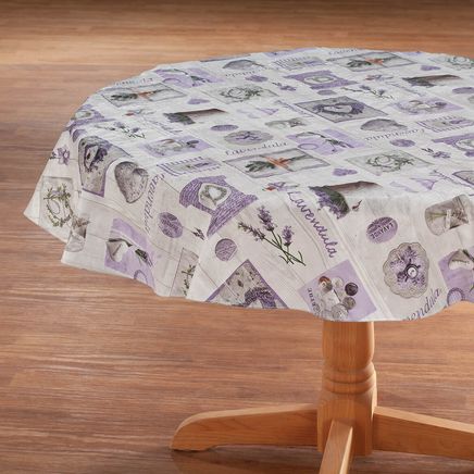 Farmhouse Lavender Tablecloth-374639
