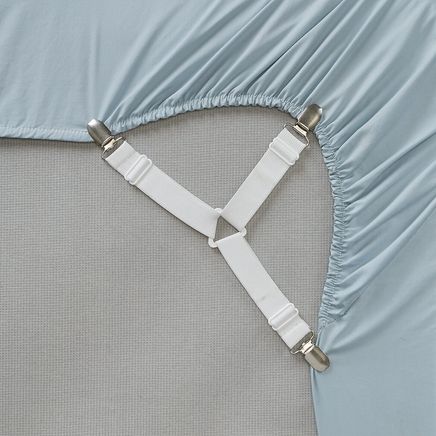 Elastic Sheet Straps, Set of 4-374738