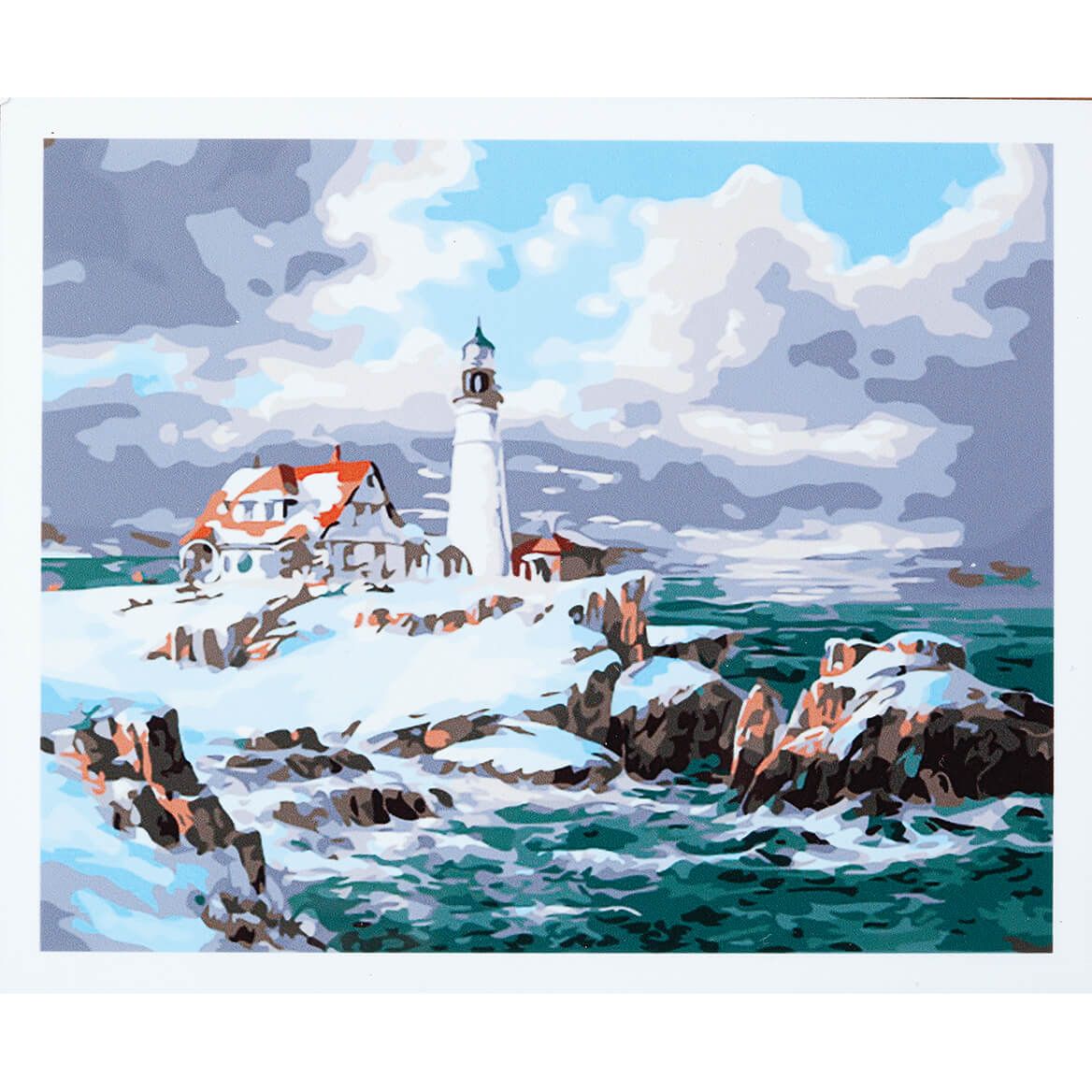 Winter-Themed DIY Paint-By-Number Set-375008