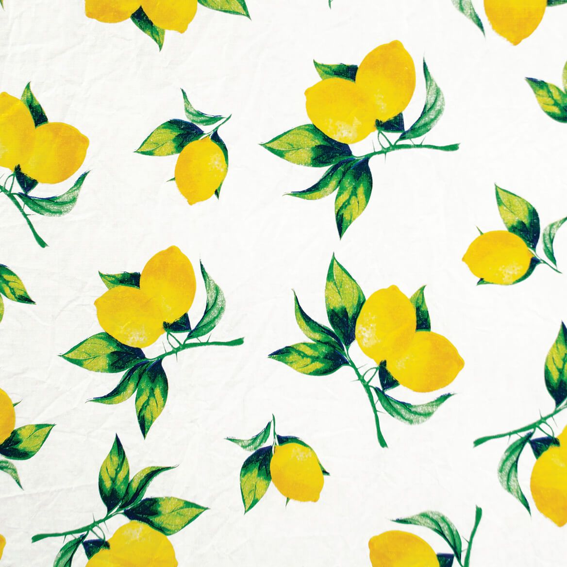Deluxe Lemon Picnic Table Cover With Cushions-375511