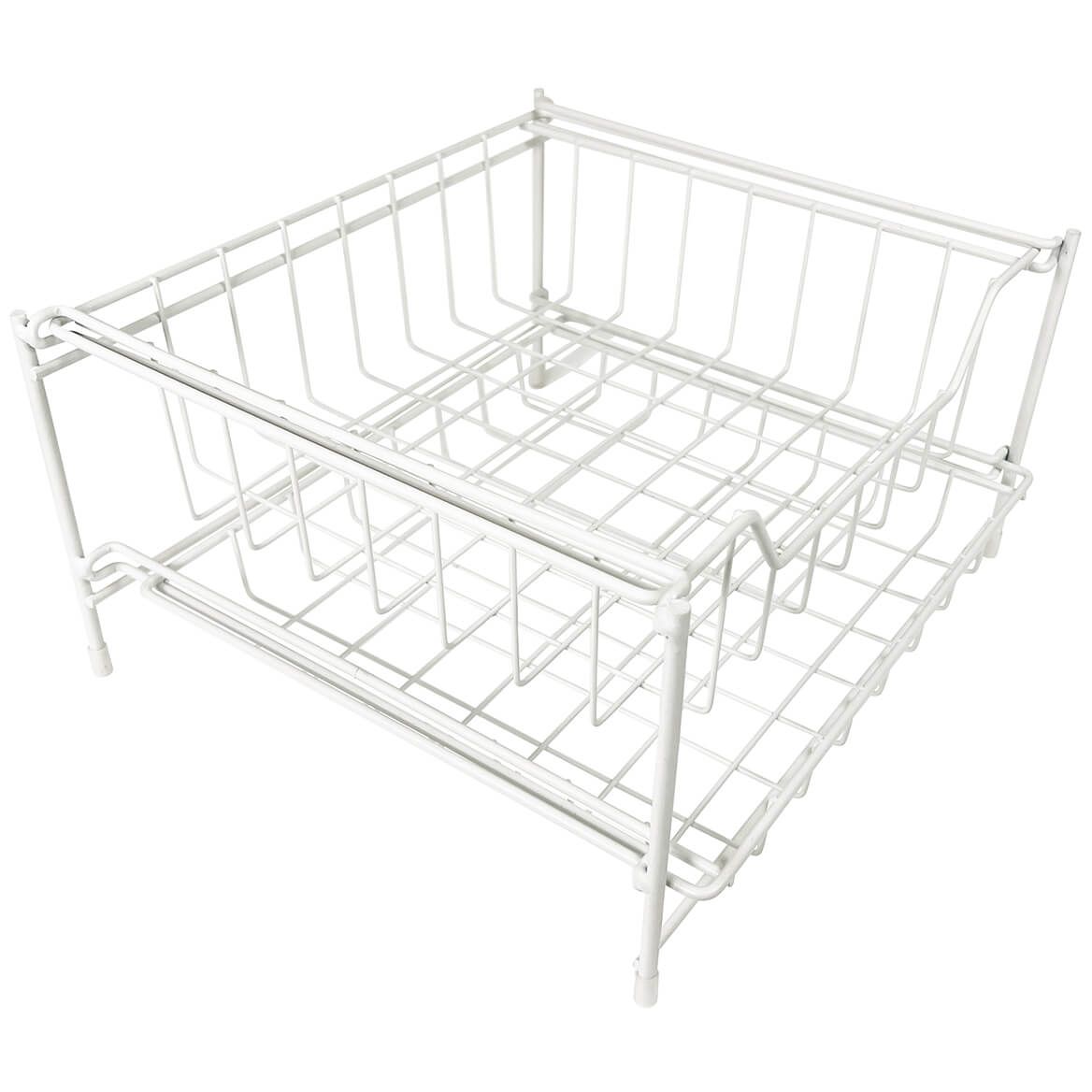 White Pantry Snack Organizer by Home Marketplace-375679
