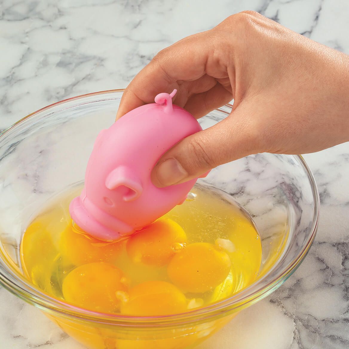 Piggy Silicone Egg Yolk Separator-375793