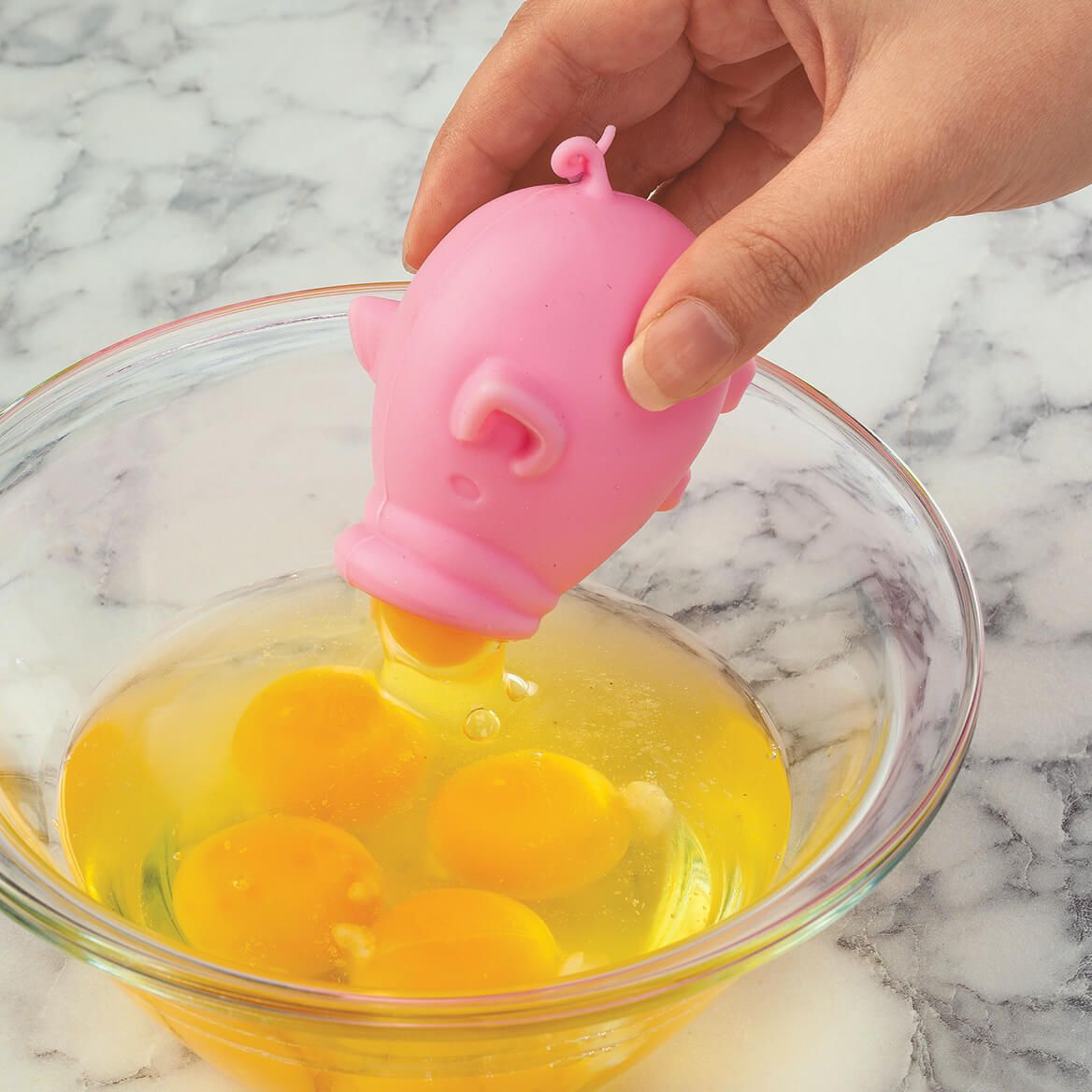 Piggy Silicone Egg Yolk Separator-375793