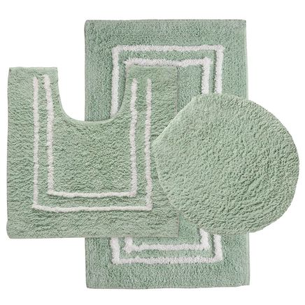 Cotton 3-Pc. Bath Rug Set-375903