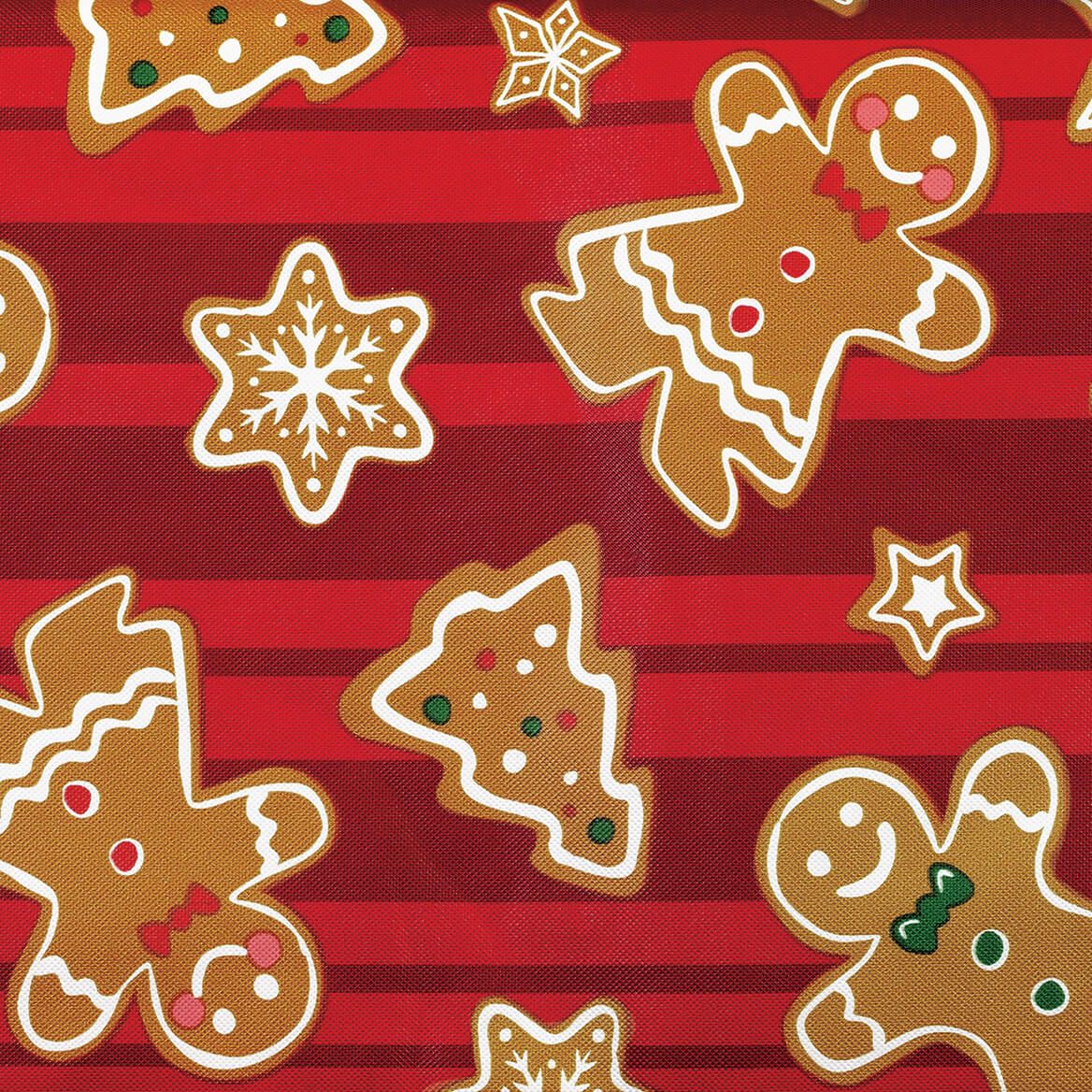 Gingerbread Fun Elasticized Table Cover By Chef's Pride™-375931