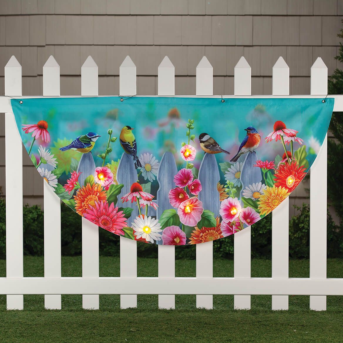 Lighted Spring Birds Bunting by Fox River Creations™-375958