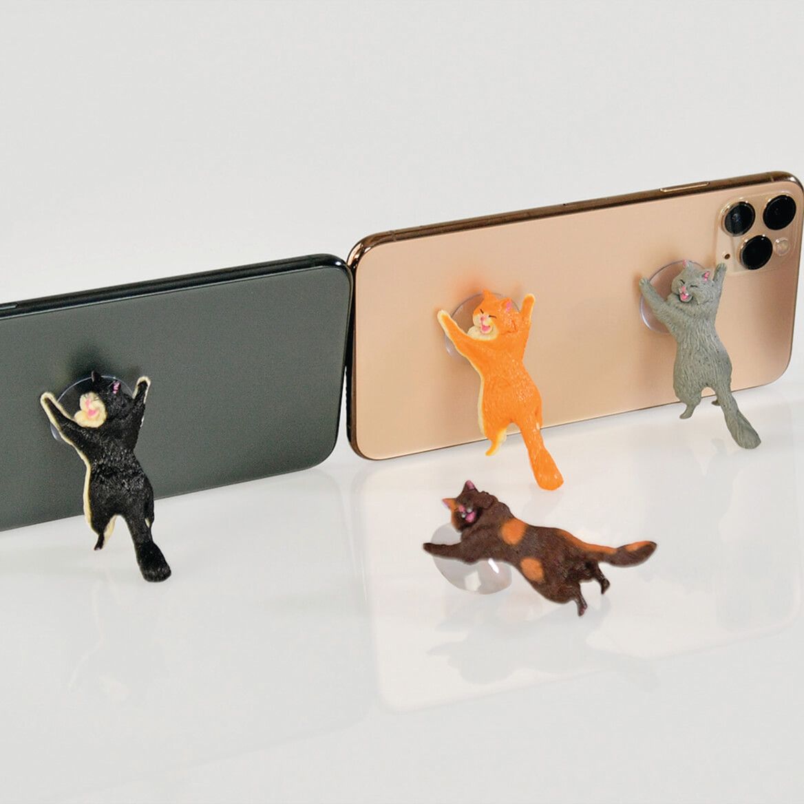 Cat Suction Phone Stands, Set of 6-376139