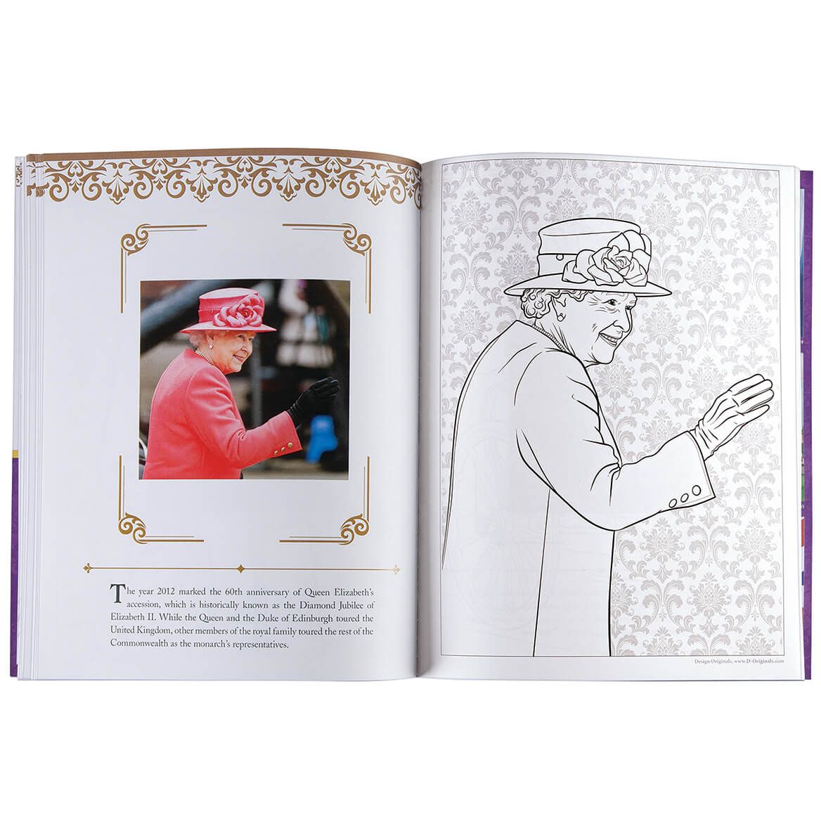 Queen Elizabeth II Royal Coloring Book-376399