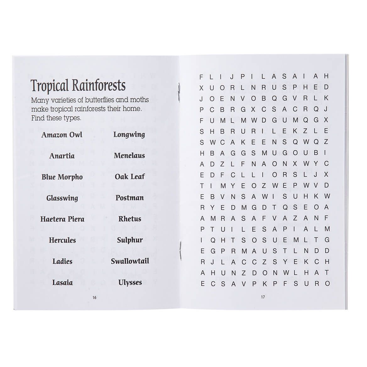Birds, Butterflies and Blossoms Word Search Books, Set of 3-376418