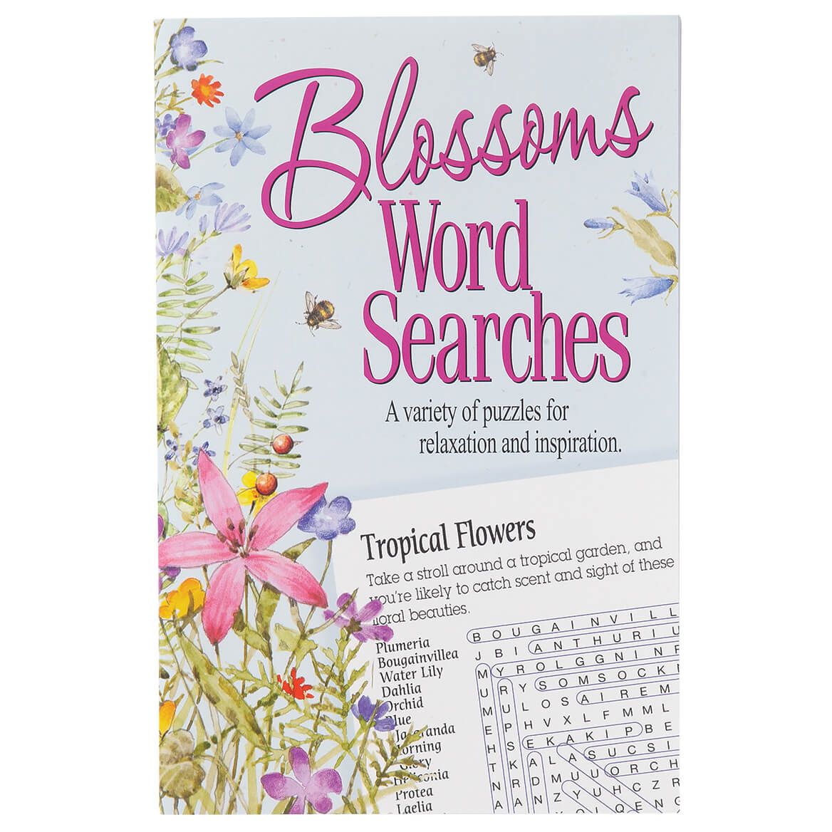 Birds, Butterflies and Blossoms Word Search Books, Set of 3-376418