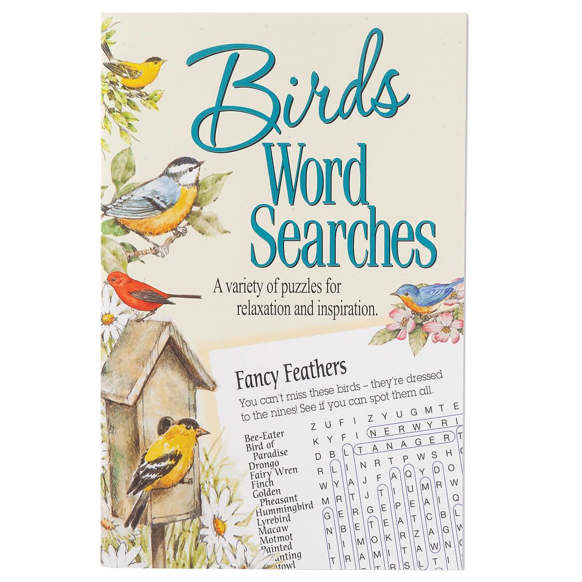 Birds, Butterflies and Blossoms Word Search Books, Set of 3-376418