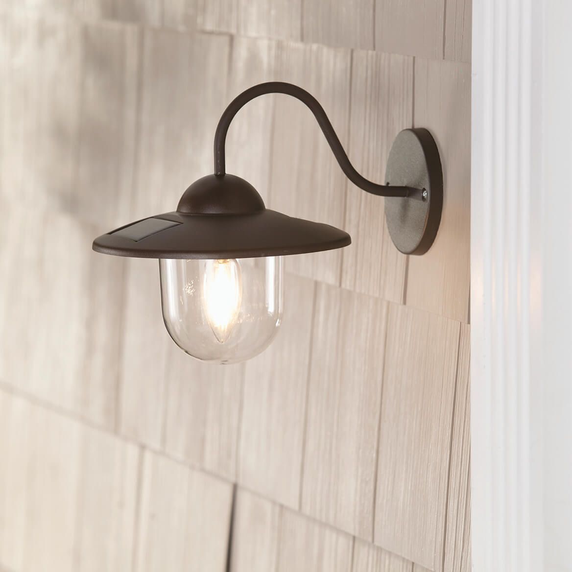 Vintage-Style Solar Wall Sconce by Fox River™ Creations