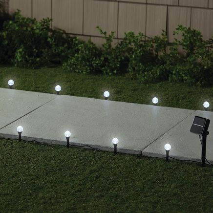 Solar Bubble Path Lights, Set of 20 by Fox River™ Creations-376485