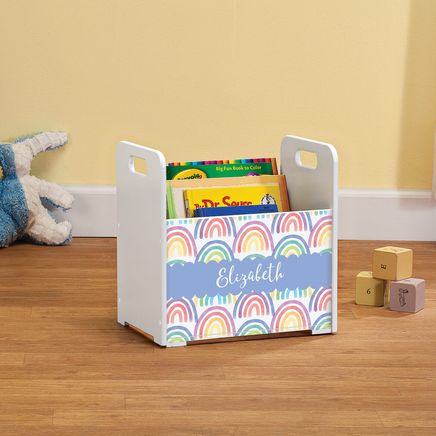 Personalized Rainbows Book Caddy-376512