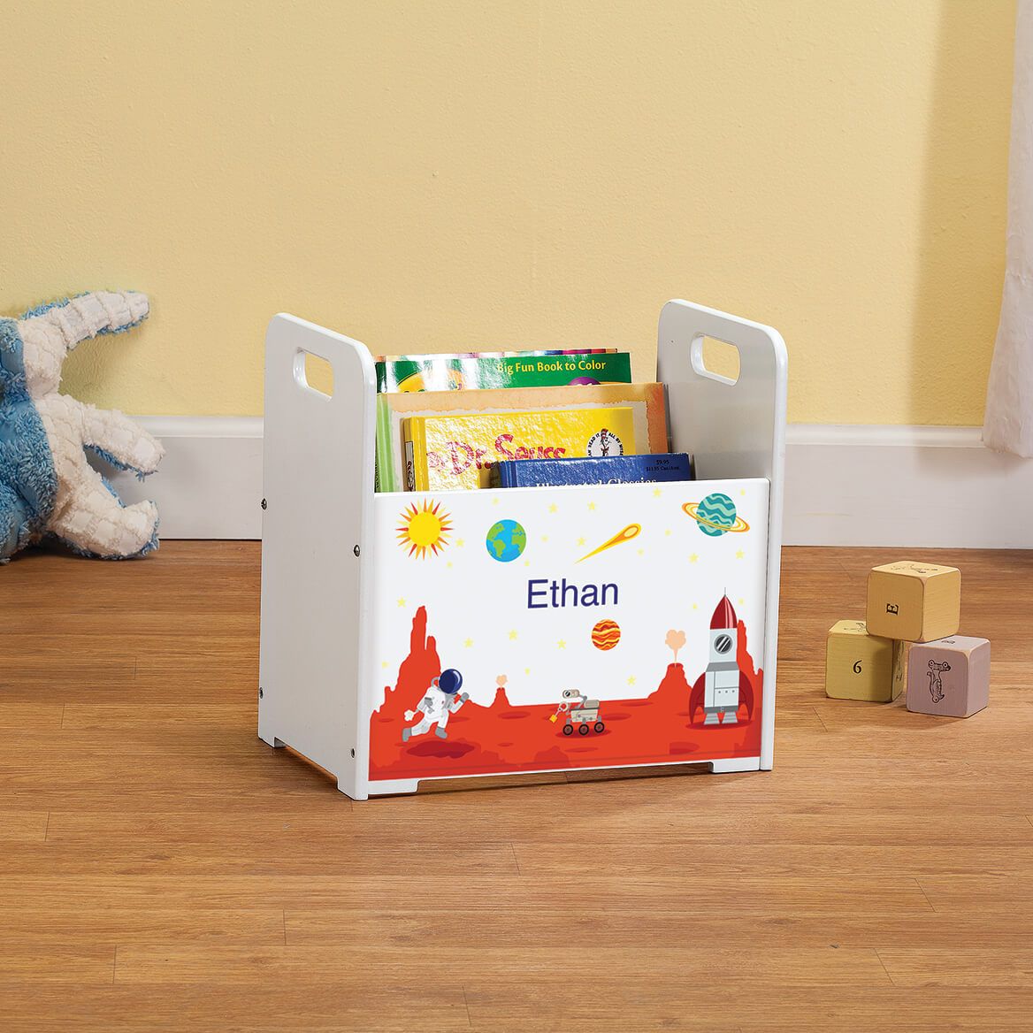 Personalized Outer Space Book Caddy-376516