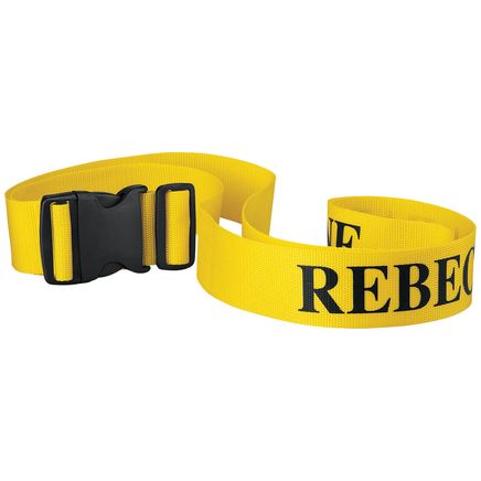 Personalized Luggage Strap, Yellow-376746