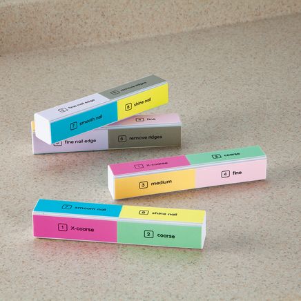 4-Sided Manicure Blocks, Set of 4 by Beautyful™-376776