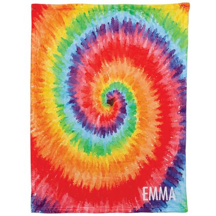 Personalized Tie Dye Children's Blanket-376802