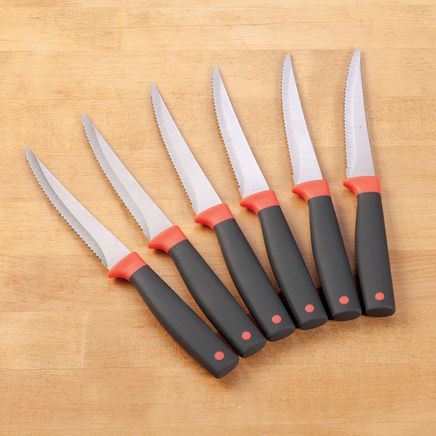 6 Piece Steak Knife Set By Chef’s Pride-376845