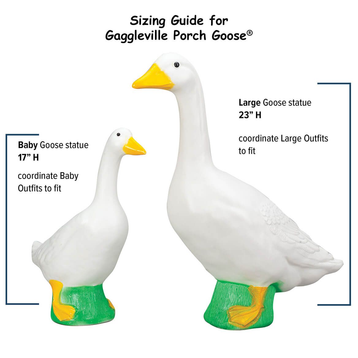 Gardener Large Goose Outfit by Gaggleville®-376899