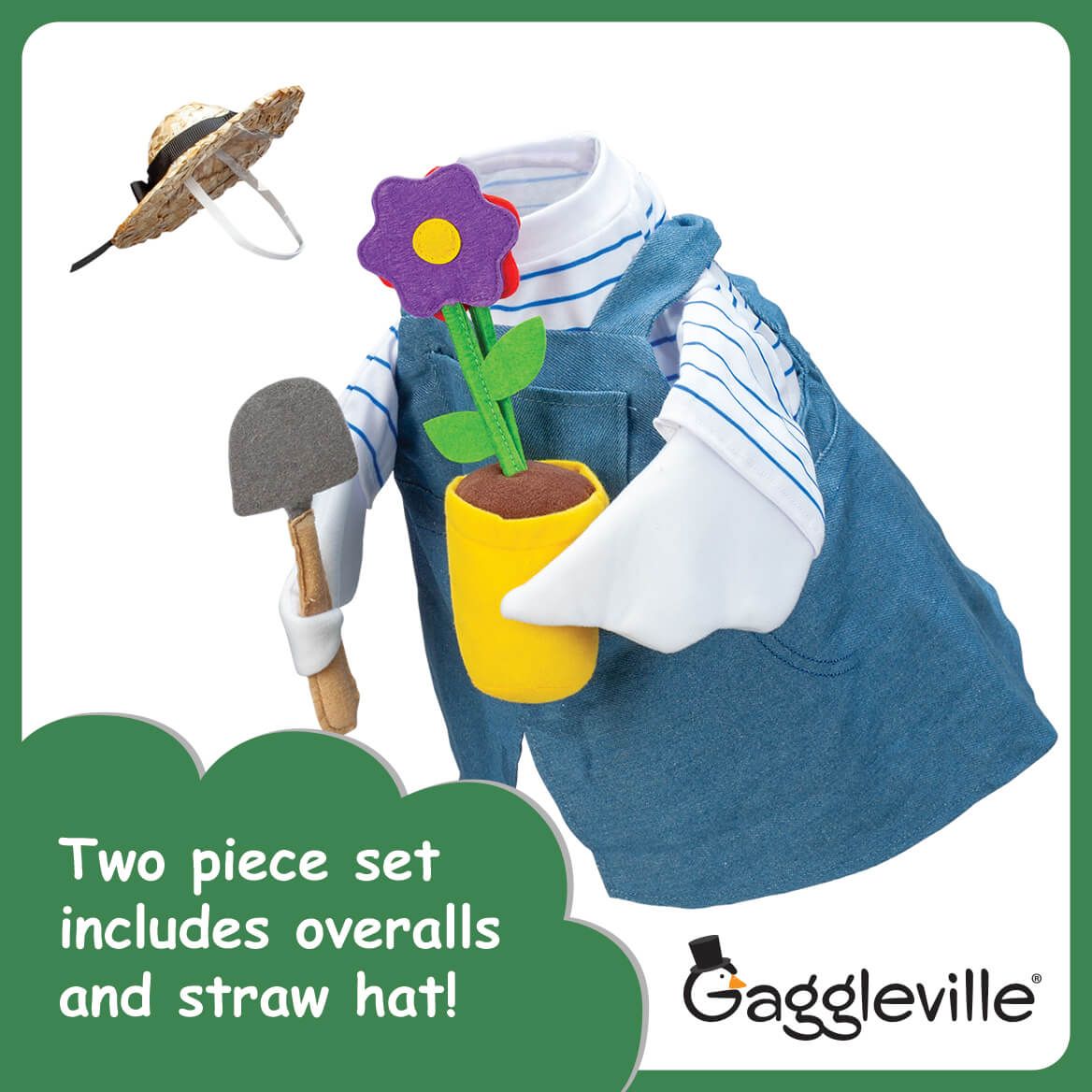 Gardener Large Goose Outfit by Gaggleville®-376899