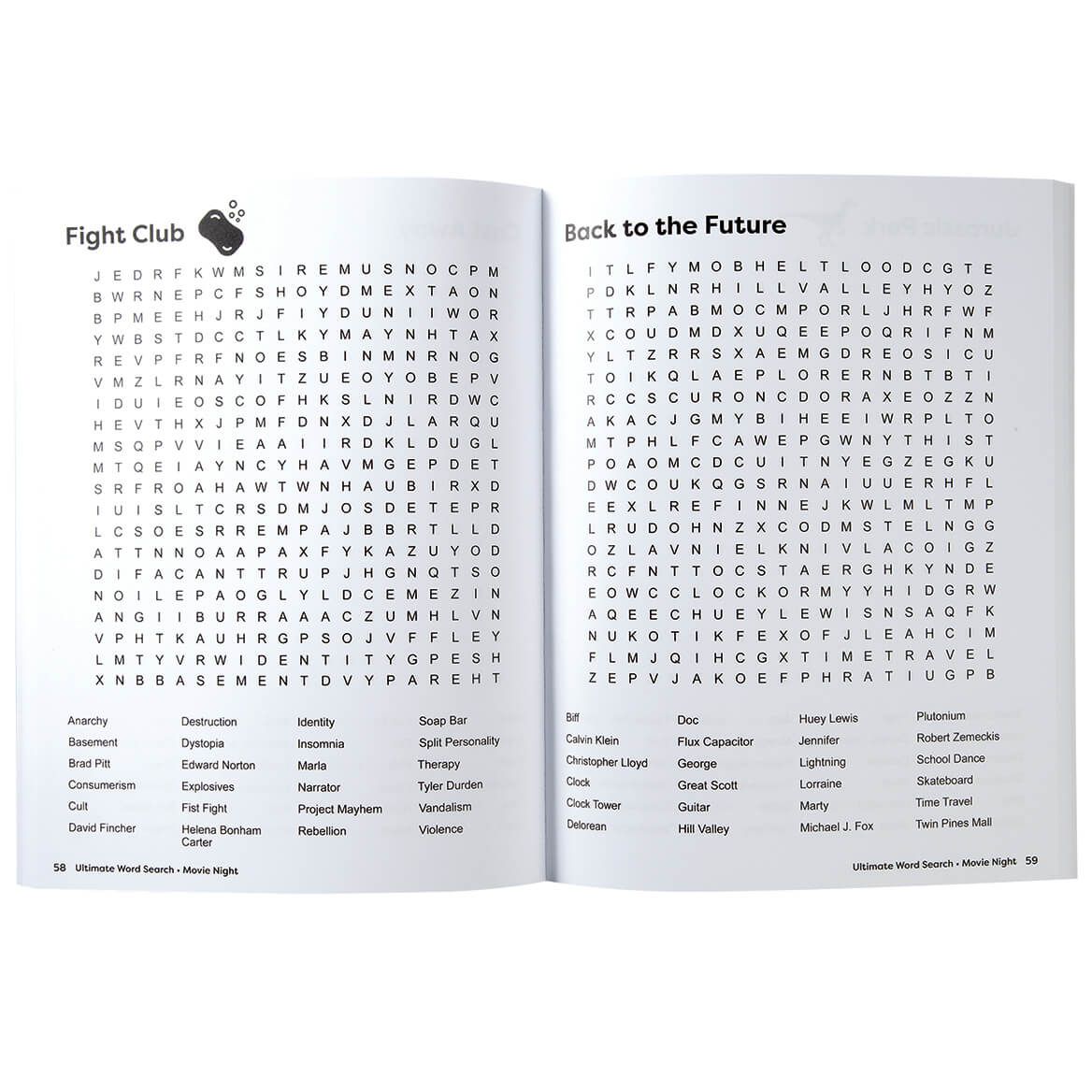 Movie Night Ultimate Large Print Word Search-377013