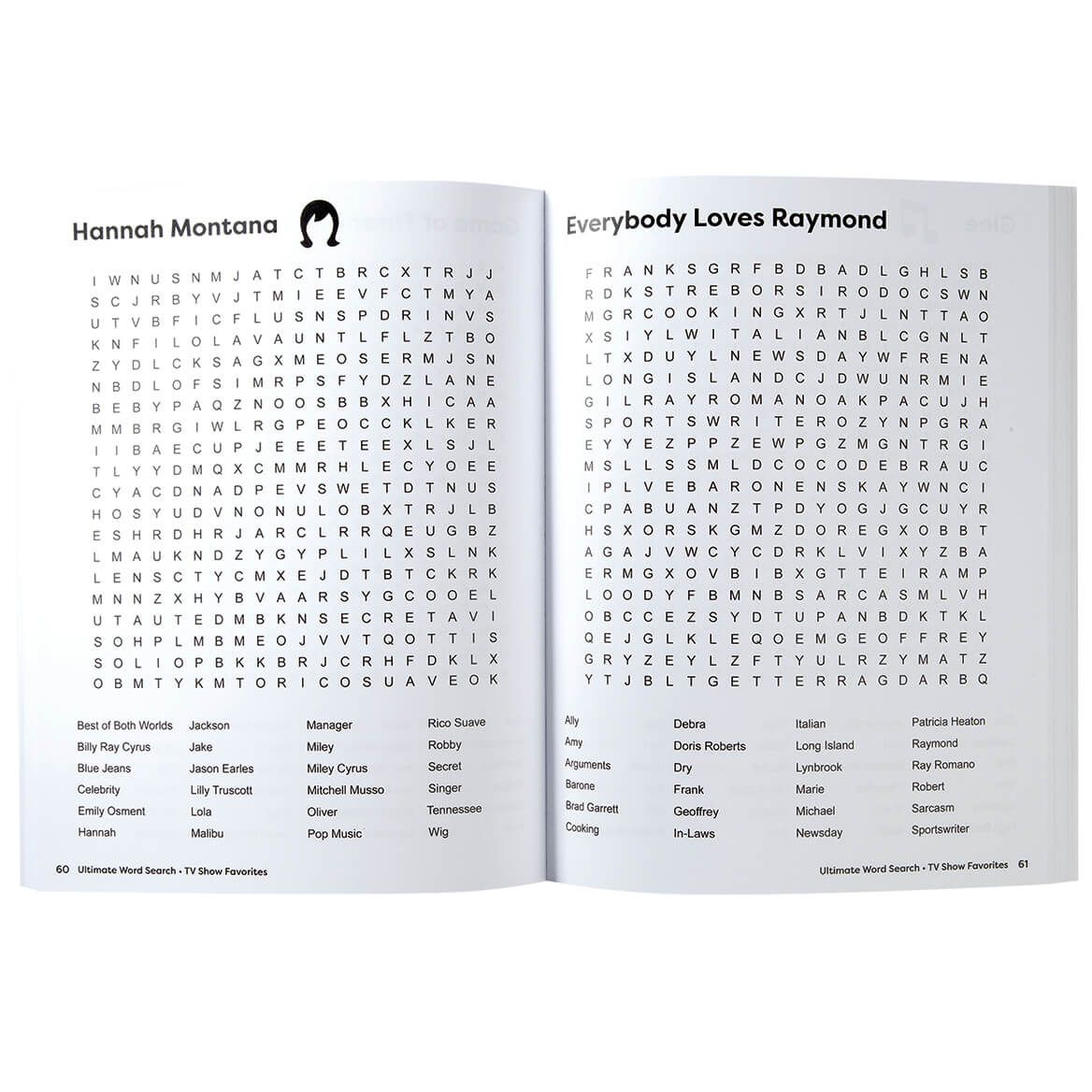 TV Show Favorites Ultimate Large Print Word Search-377014