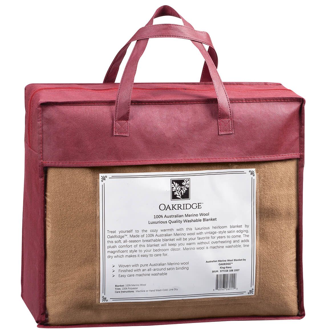 Heirloom Australian Wool Blanket by OakRidge™-377158