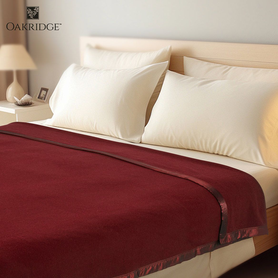 Heirloom Australian Wool Blanket by OakRidge™-377158